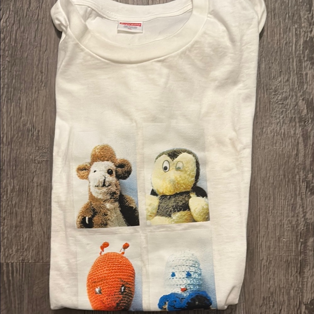 Supreme White Cotton T-Shirt